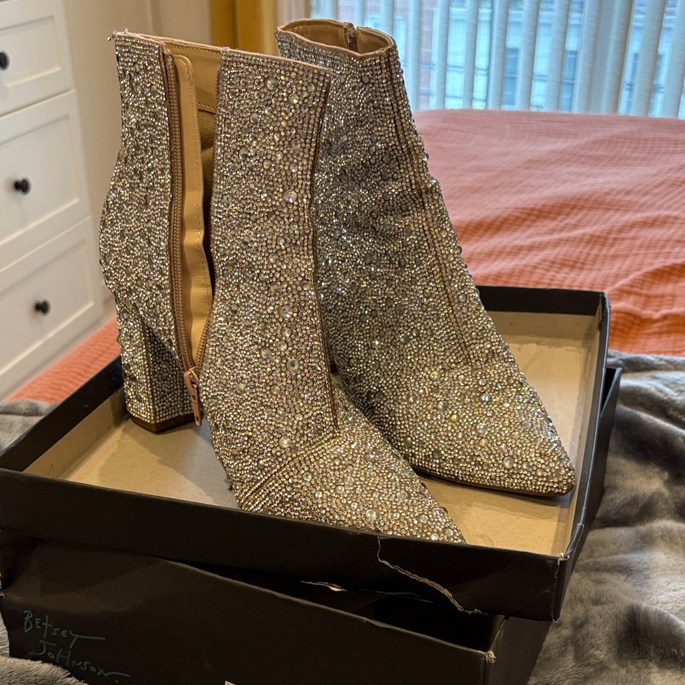 Rhinestone Boots